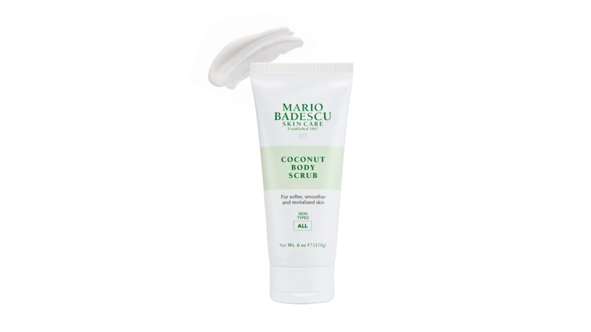 coconut body scrub